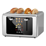 Wunly 4 Slice Touchscreen Toaster With Dual Controls
