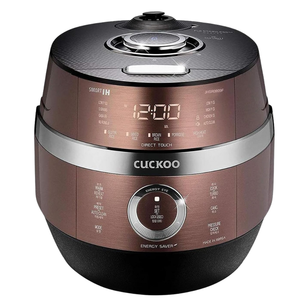 6-Cup Cuckoo High Pressure Rice Cooker With Induction Heating Technology