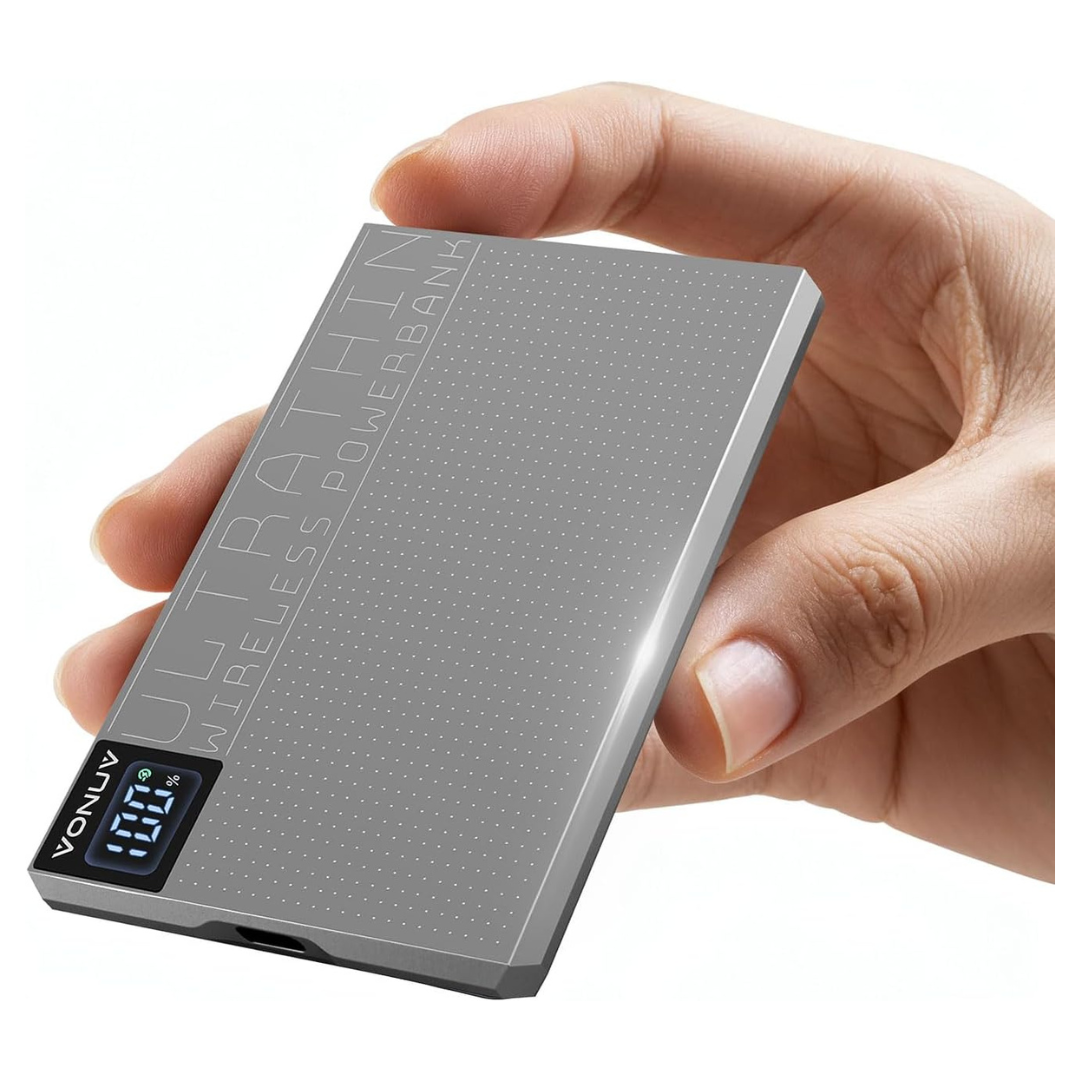 5000mAh Ultra-Slim Magnetic Portable Power Bank
