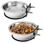 2-Pack Dog Crate Water Bowls