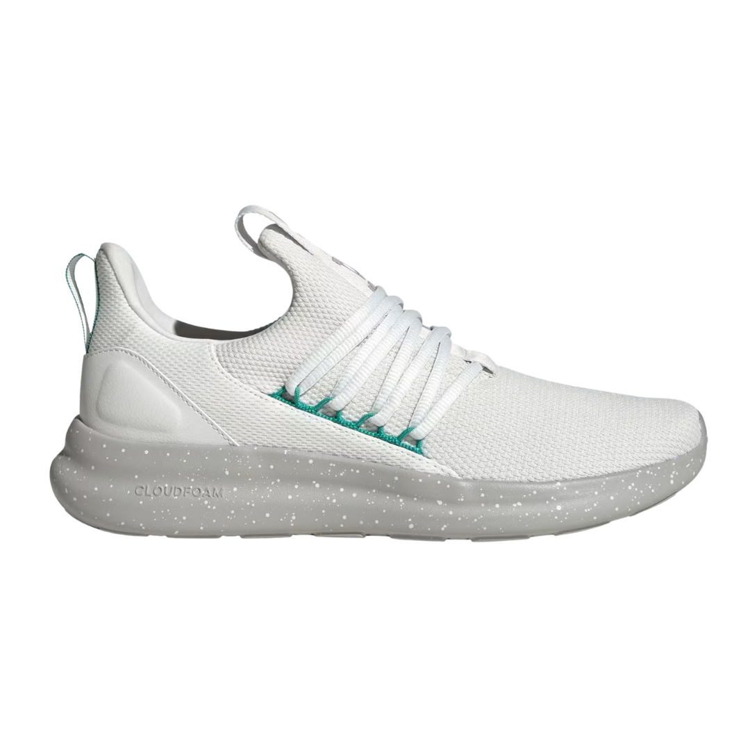 adidas Men's Lite Racer Adapt 7.0 Shoes (White/Teal/Gray)