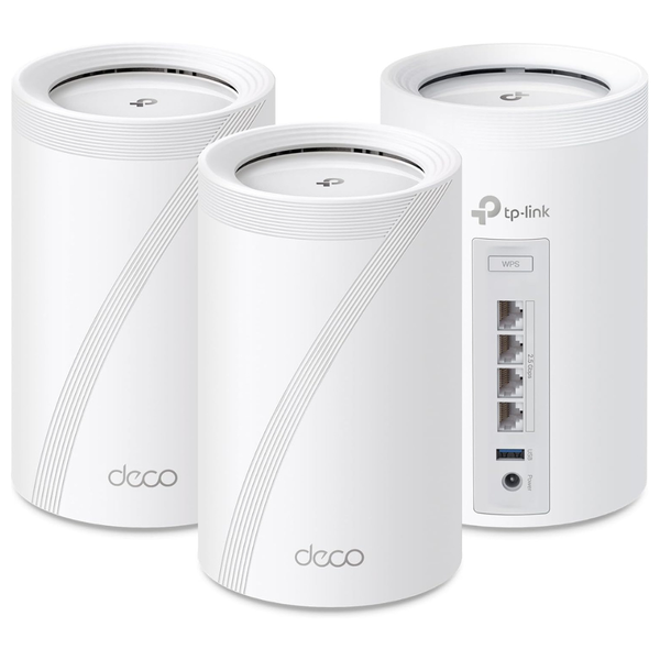 3-Pack TP-Link Deco BE63 Tri-Band WiFi 7 BE10000 Whole Home Mesh System
