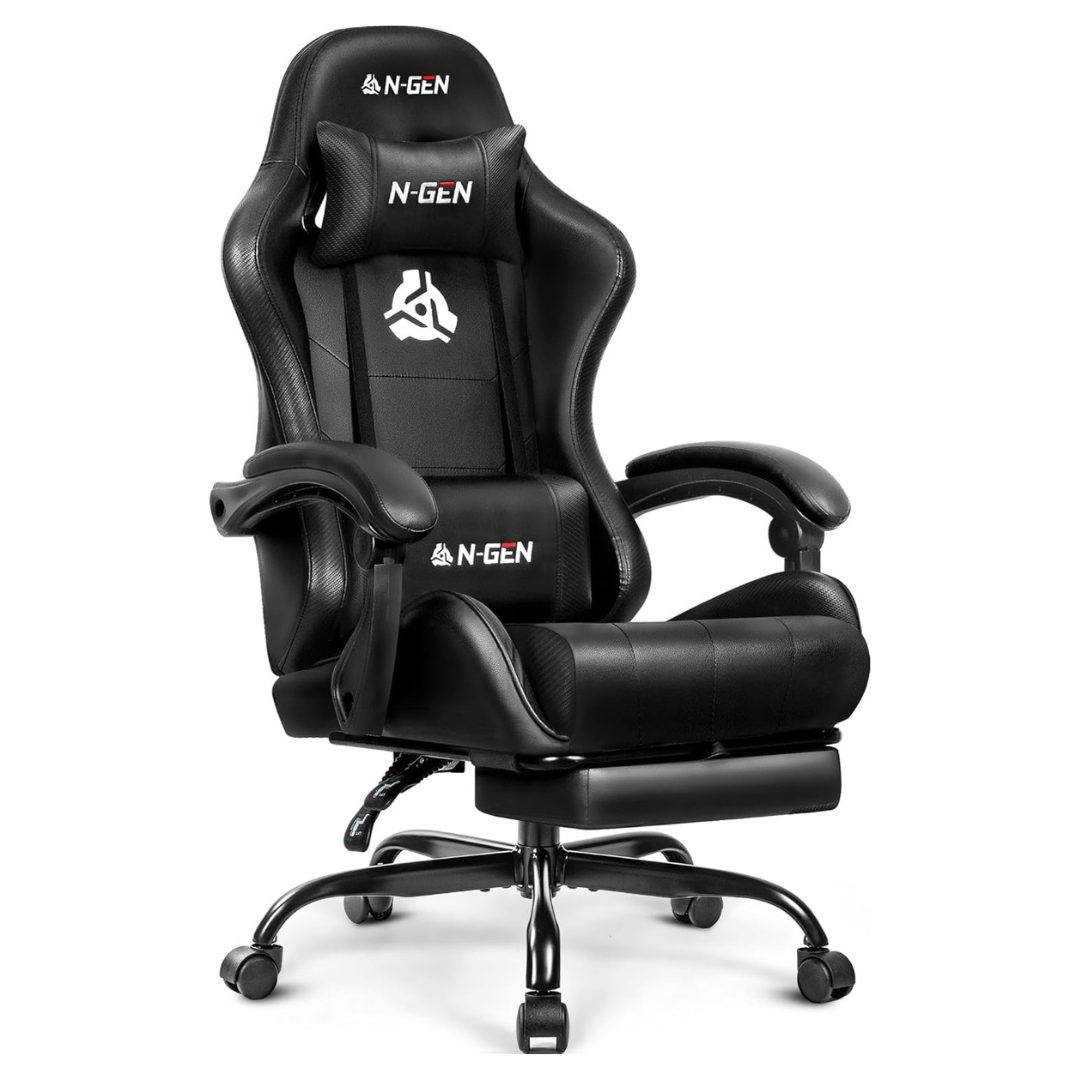 N-GEN GAMING High Back Recliner Video Gaming Chair