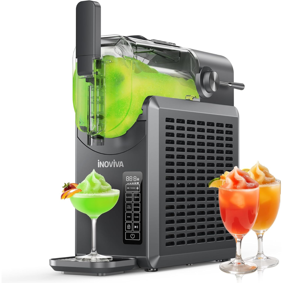 68oz Inoviva Slushie Machine with Self-Cleaning Function
