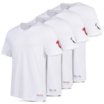 4-Pack True Religion Men's Undershirts V-Neck T-Shirt