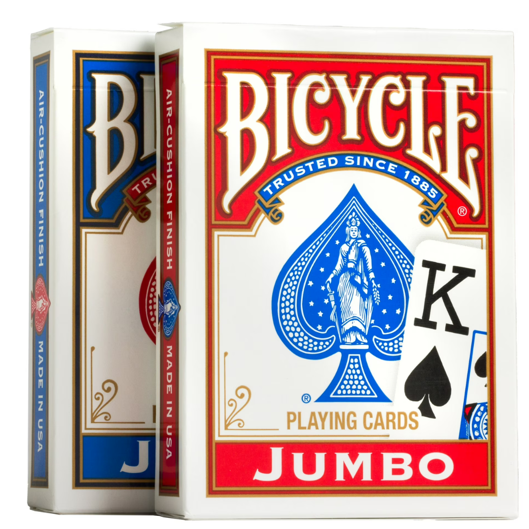 2-Pack Bicycle Jumbo Playing Cards Deck