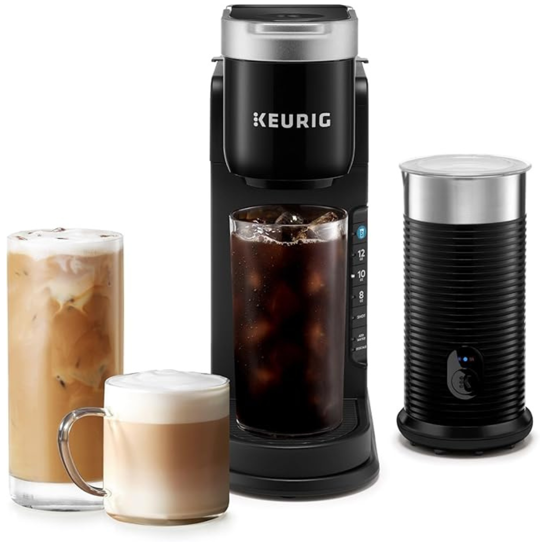 Keurig K-CafA Barista Bar Single Serve Coffee Maker and Frother