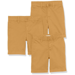 3-Pack Amazon Essentials Boys' Uniform Woven Shorts