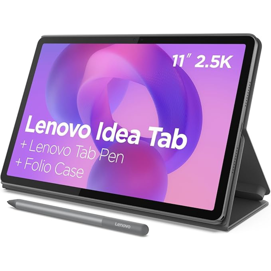 256GB Lenovo Idea Tab 11" 2.5K College Tablet + Tab Pen + Folio Case