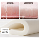 4 Feet Fluffy Circle Area Rugs