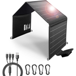 20W 5V USB-A USB-C Portable Lightweight USB Solar Panel Charger