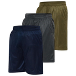 3-Pack Boy's Basketball Short's Mesh Athletic Shorts