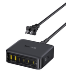 120W Baseus Enerfill 6-Port USB-C (4) & USB-A (2) GaN Charging Station