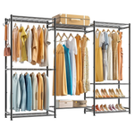 Wardrobe Closet Heavy Duty Clothes Rack
