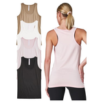 4-Pack Women's Athletic Workout Tank Tops (Various Colors)