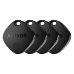 4-Pack Atuvos IP67 Waterproof Luggage Tracker Tag