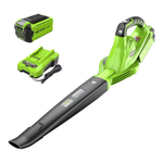 Greenworks 40V 150MPH Leaf Blower W/  2.0Ah Battery & Charger
