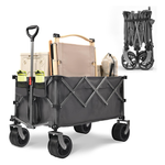 All-Terrain Heavy Duty Folding Wagon Cart With 450lbs Capacity