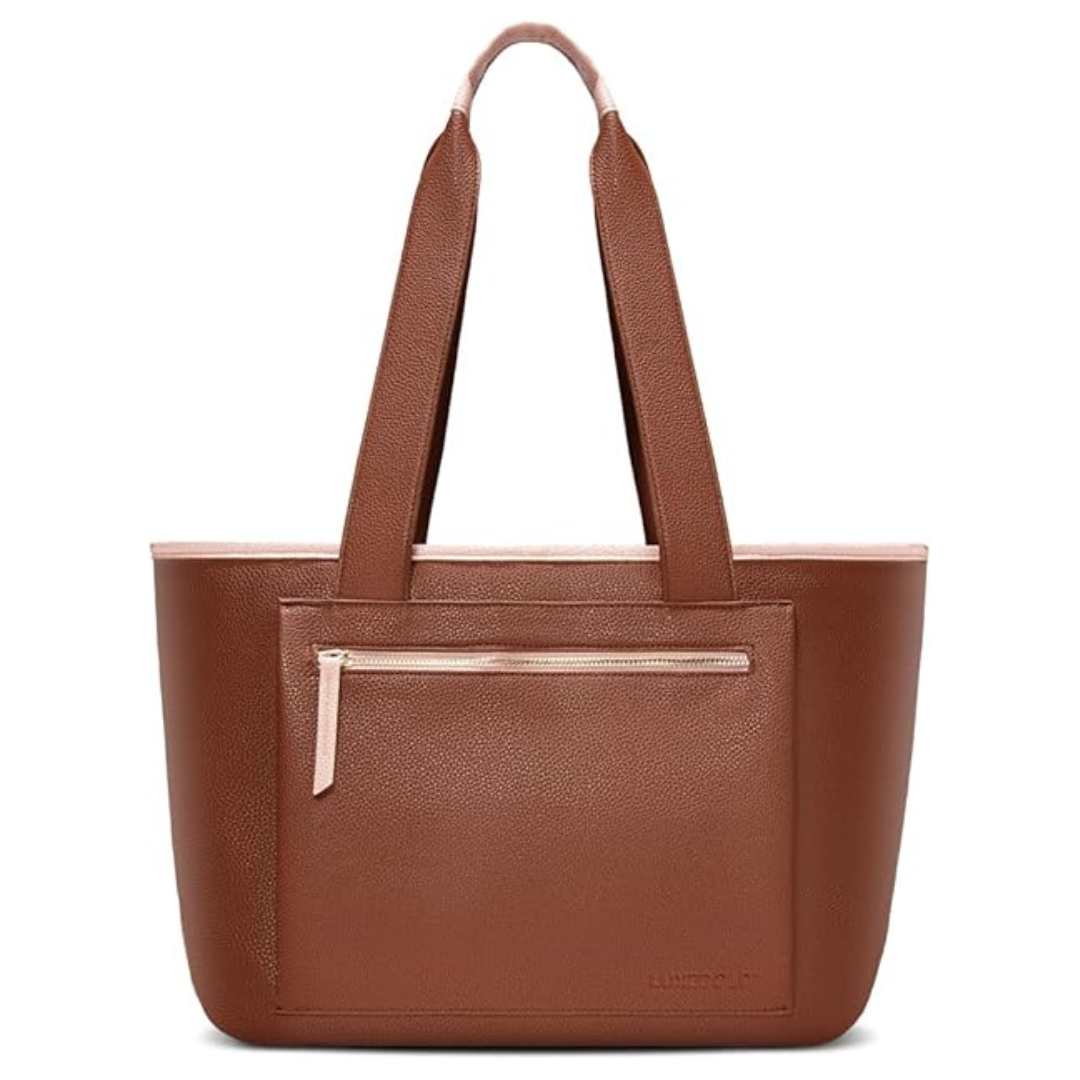 Women's Vegan Leather Oversize Shoulder Bag (Various Colors)