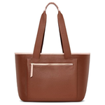 Women's Vegan Leather Oversize Shoulder Bag (Various Colors)