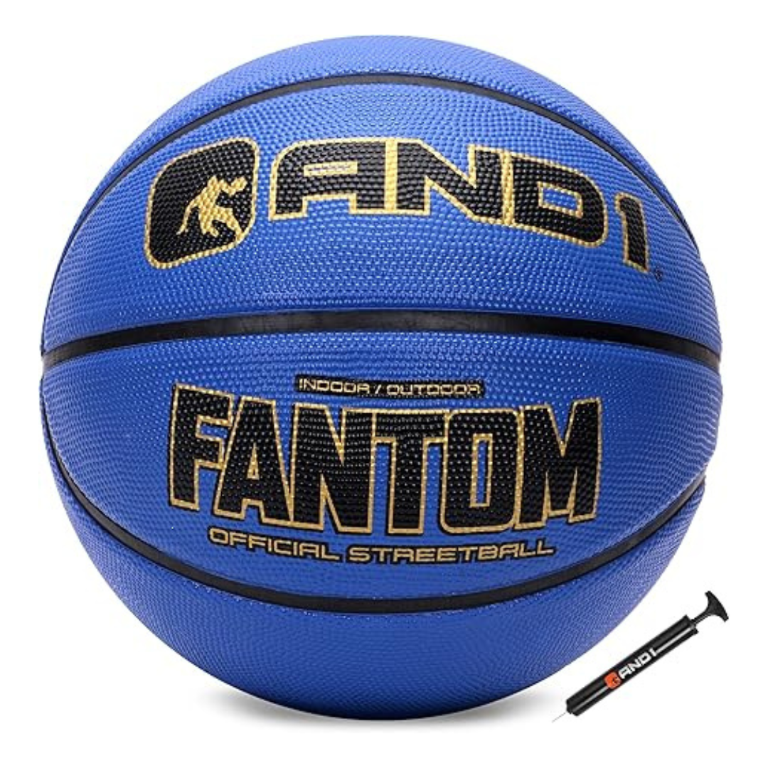 AND1 Fantom Rubber Basketball: Official Regulation Size 7