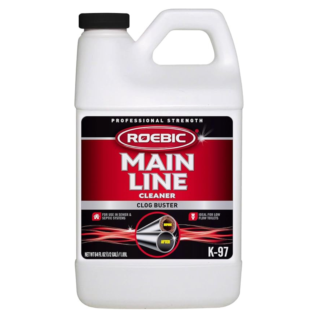 64-Oz Roebic K-97 Liquid Main Line Cleaner with Bacteria Enzymes