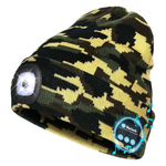 3-in-1 Unisex Bluetooth Beanie with LED Light