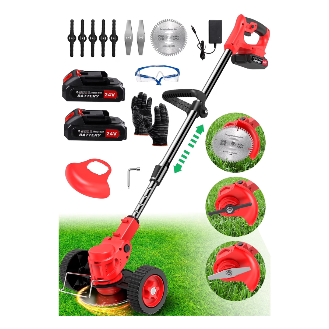 TNTants Cordless String Trimmer with 2 Batteries (2 Colors)