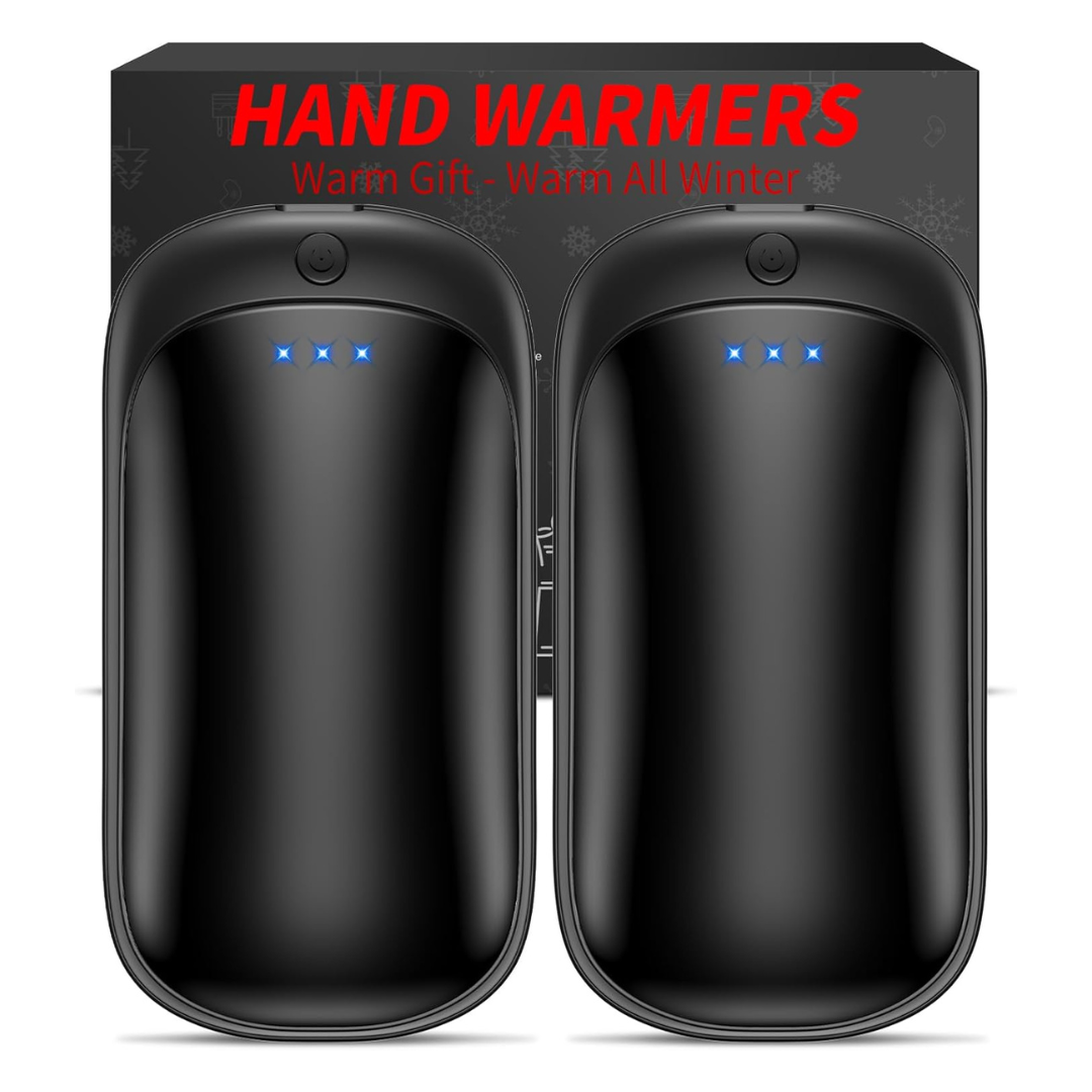 2-Pack Lerat Portable Electric Rechargeable Hand Warmers