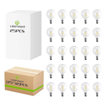 25-Pack G40 Waterproof LED Hanging String Light Bulbs