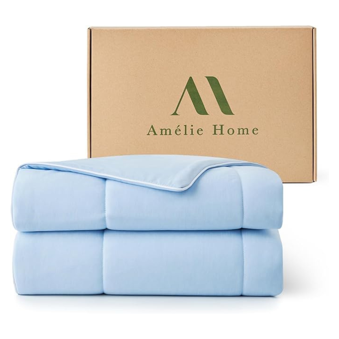 Queen 90" x 90" Dual-Sided Lightweight Cooling Comforter