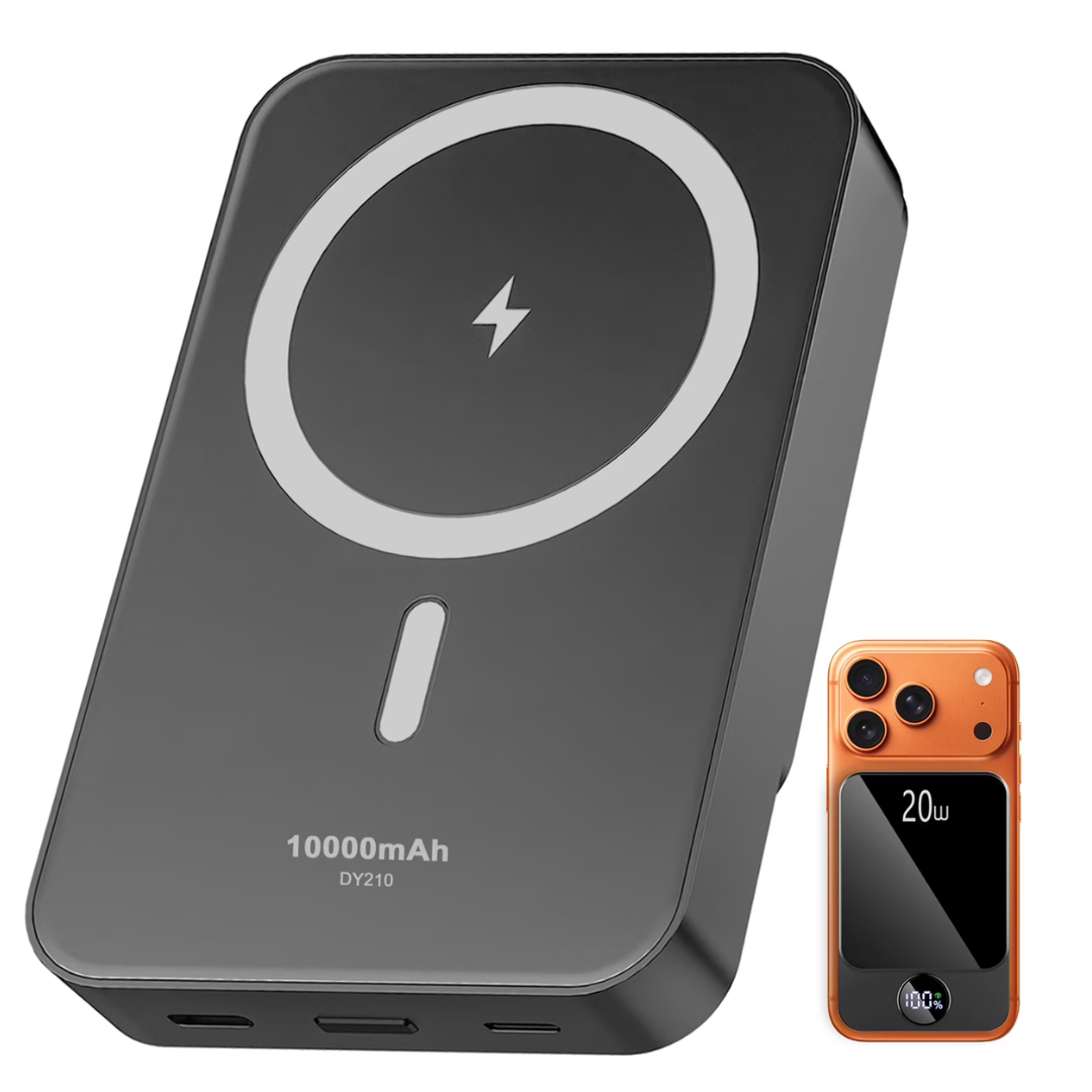 Btootos 10000mAh Magnetic Wireless Portable Charger With PD20w Fast Charging
