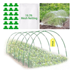 36-Piece Garden Flexible Fiberglass DIY Plant Support Hoops