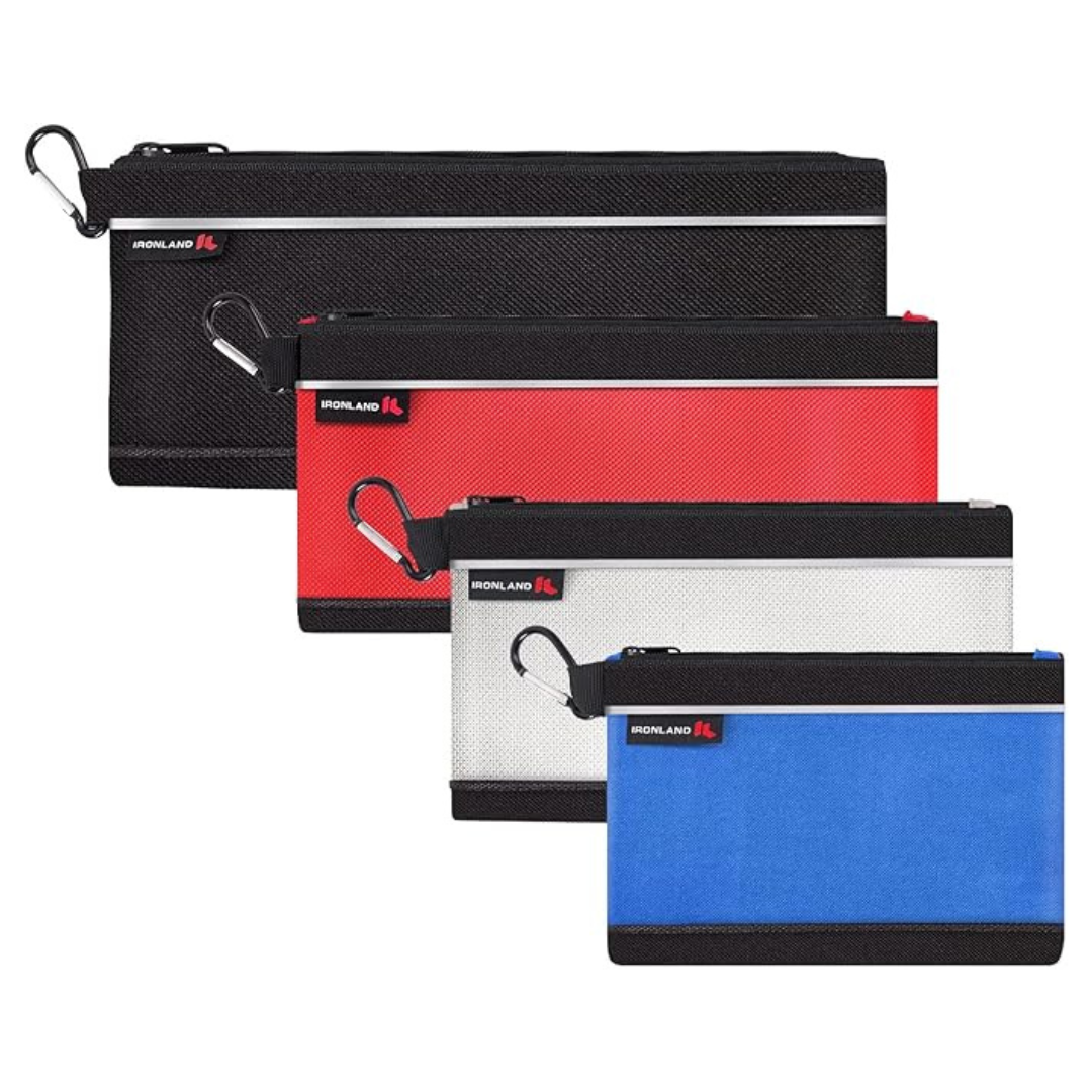 4-Pack Waterproof 1680D Small Tool Pouches With Zipper