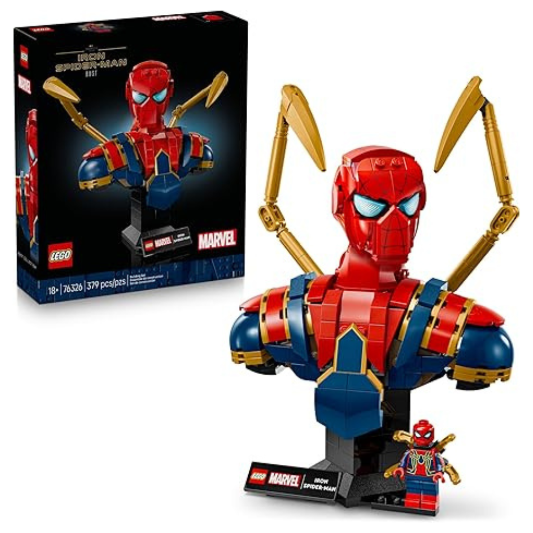 LEGO Marvel Iron Spider-Man Bust 76326 Building Kit