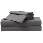 Serta So Soft 4-Piece Dark Gray Sheet Set