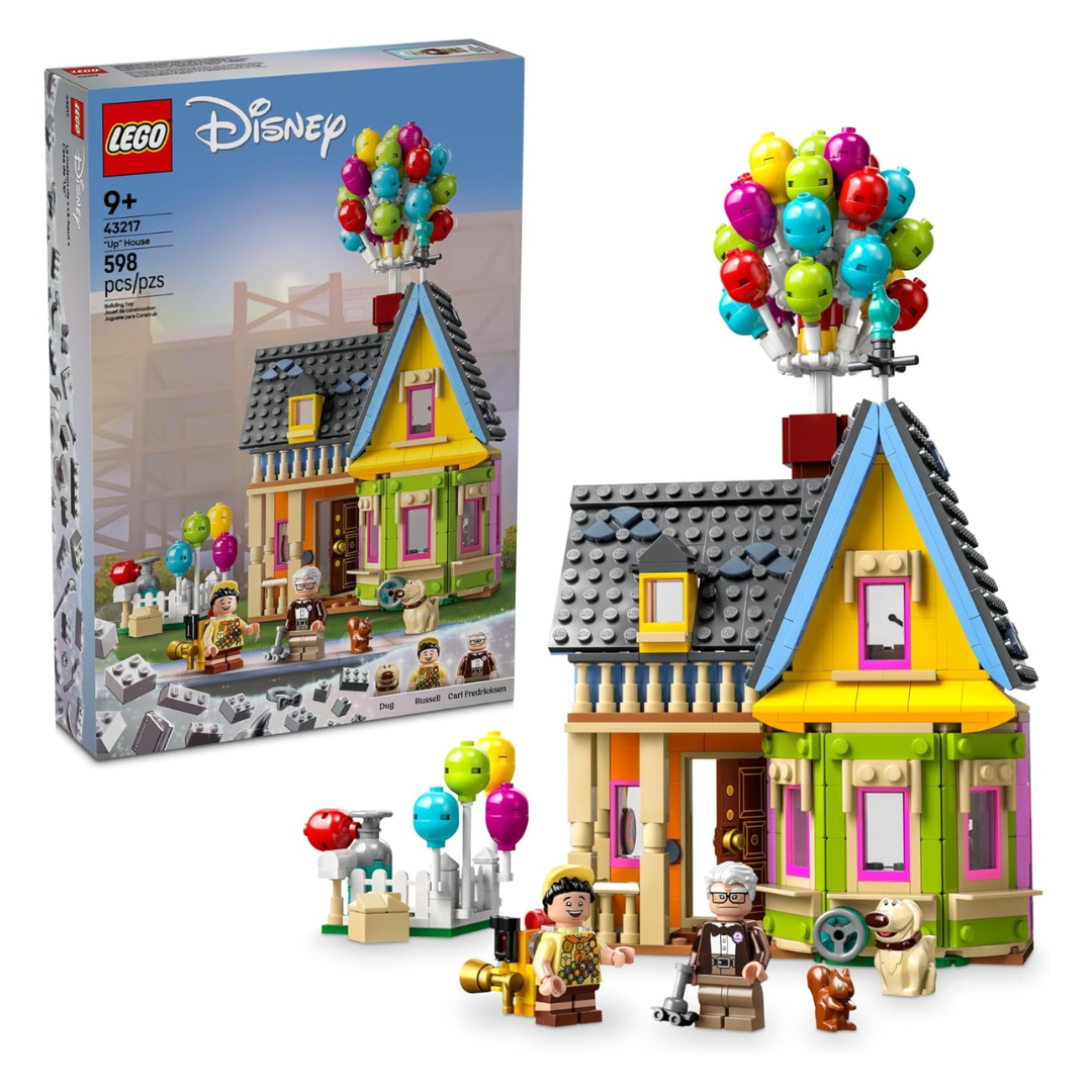 598-Piece LEGO Disney & Pixar 'Up' House Building Toy Set