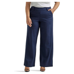 Lee Women's Plus Size Ultra Lux Wide Leg Pant