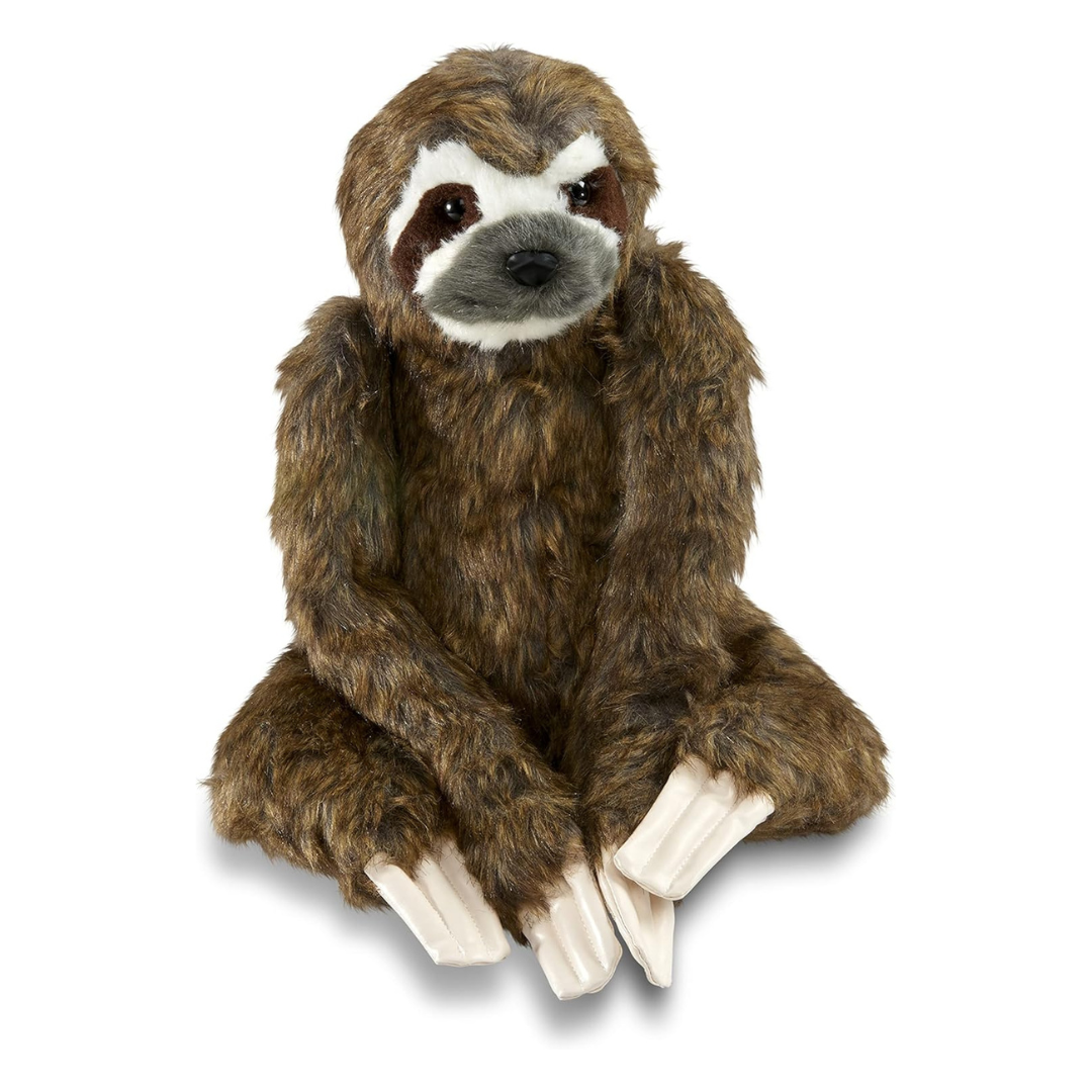 Melissa & Doug Lifelike Plush Sloth Stuffed Animal