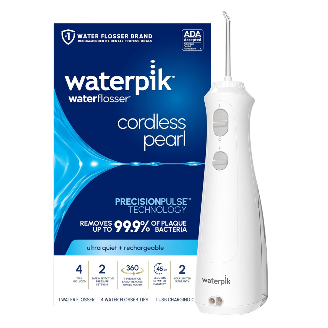 Waterpik Cordless Pearl Rechargeable Water Flosser