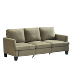 VINGLI 83"3 Seater 25.6" Deep Seat Sofa Couches