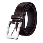 KM Legend Mens Genuine Leather Dress Belt With Premium Quality
