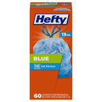 60-Count 13-Gallon Hefty Blue Trash Bags