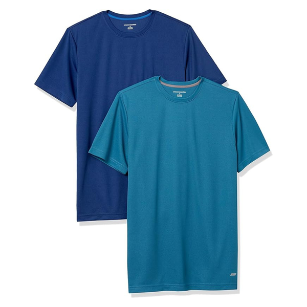 2-Pack of Amazon Essentials Men's Active Performance Tech T-Shirts