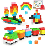 40-Pieces Magnetic Blocks for Toddlers STEM Learning Building Toys