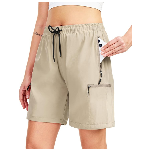Women's Quick Dry Athletic Hiking Cargo Shorts