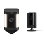 Ring HD Spotlight Cam Plus (Battery Operated) + Ring Indoor Cam