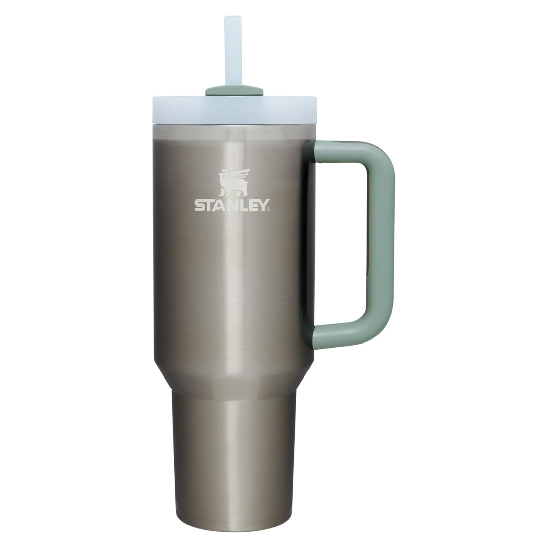 40oz Stanley Quencher H2.0 Tumbler With Handle And Straw