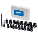 19-Piece Impact Bolt & Nut Remover Socket Extractor Tool Kit