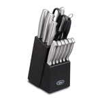 14-Piece Oster Baldwyn Cutting Knife Cutlery Set With Block